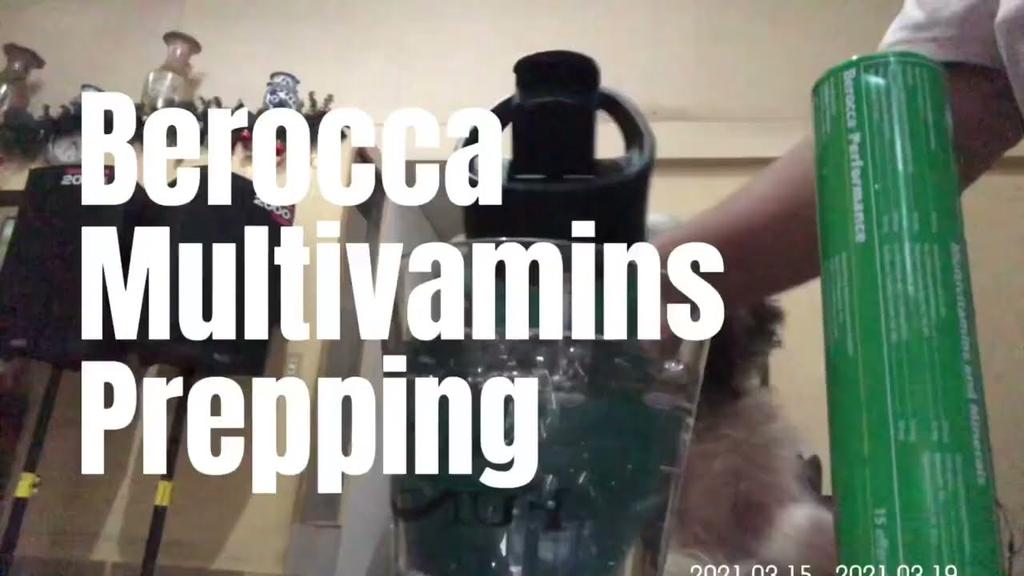 'Video thumbnail for Prepping My Multivitamins (Berocca) with My Shih Tzu Puppy'