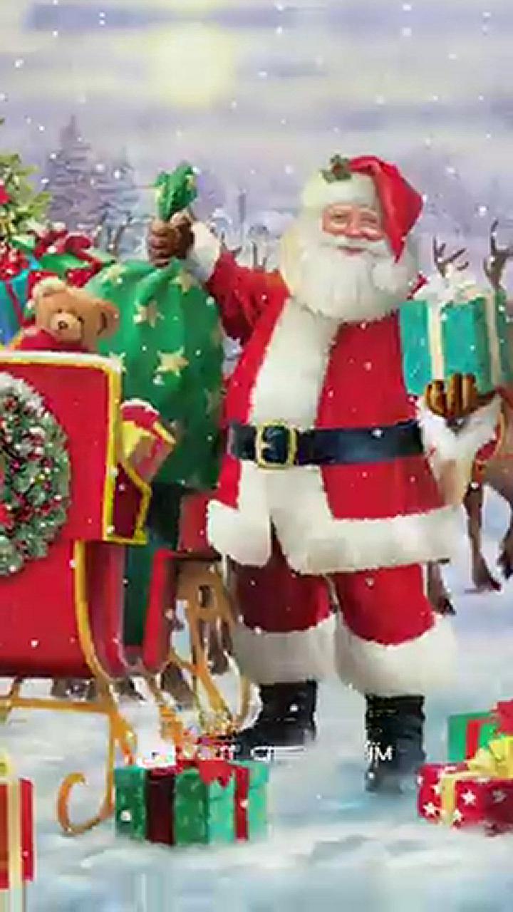 'Video thumbnail for Merry Christmas Everybody – Christmas 4k Status video'