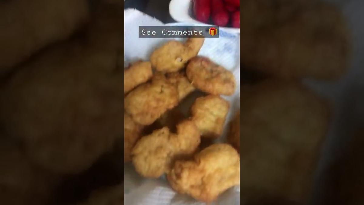'Video thumbnail for Our Breakfast today: Egg, Hotdog and Chicken Nuggets'